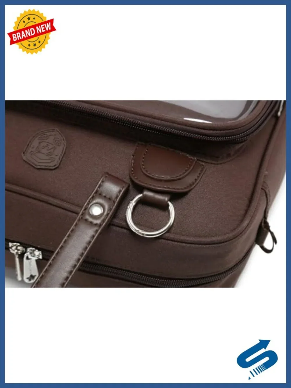 Oxford Ita Bag Crossbody Satchel Backpack with Ita Insert Pins Display